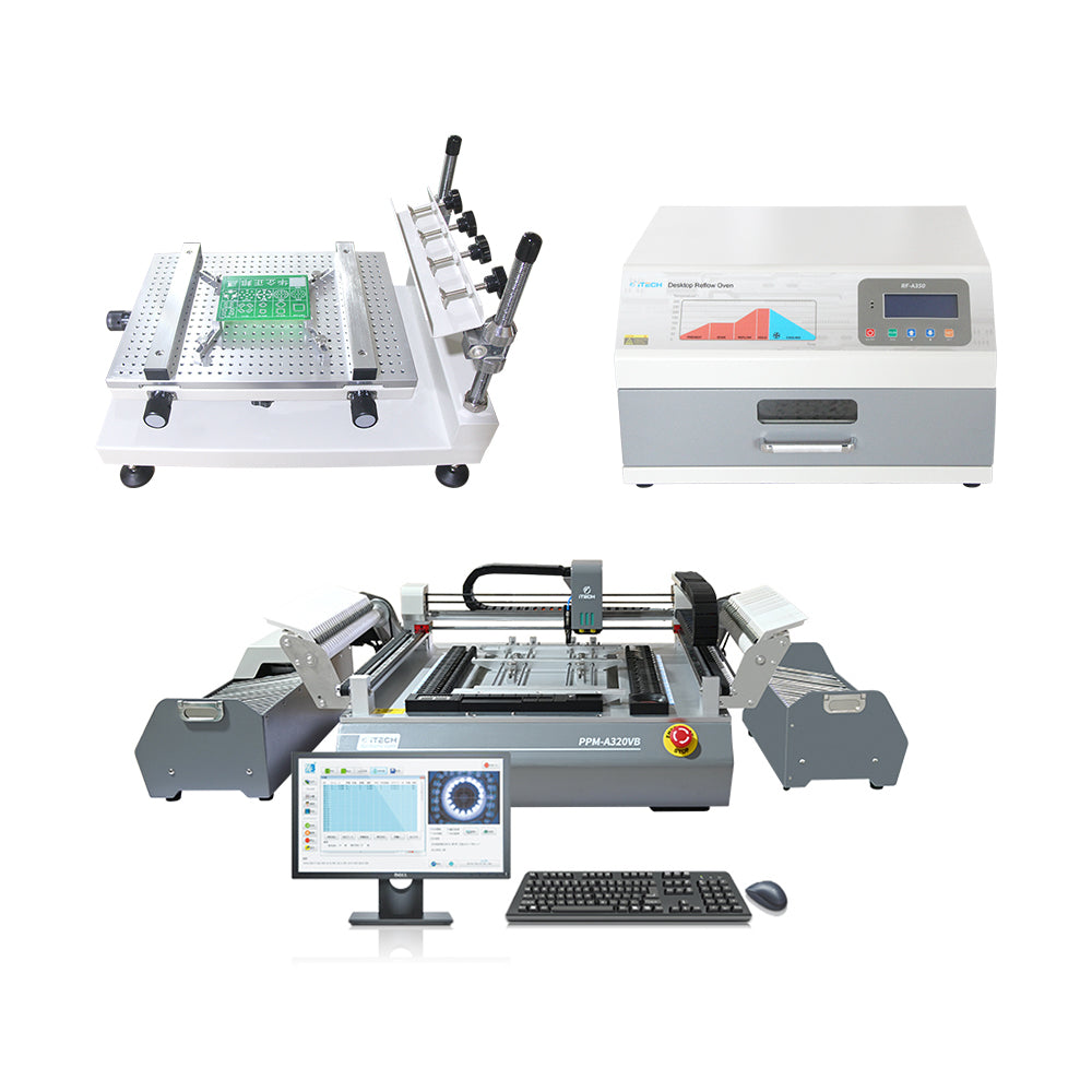 PCB Pick and Place Machine Solution / LED Light Assembling Line / SMT